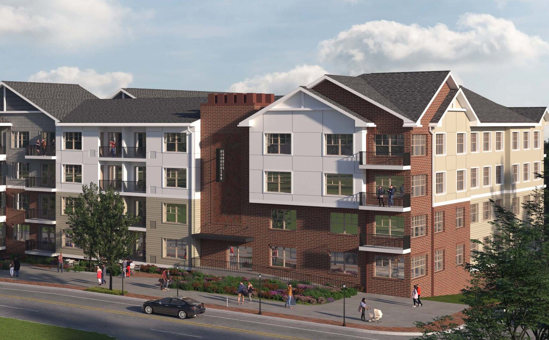 The Summit at Mine Hill — Corner Detail