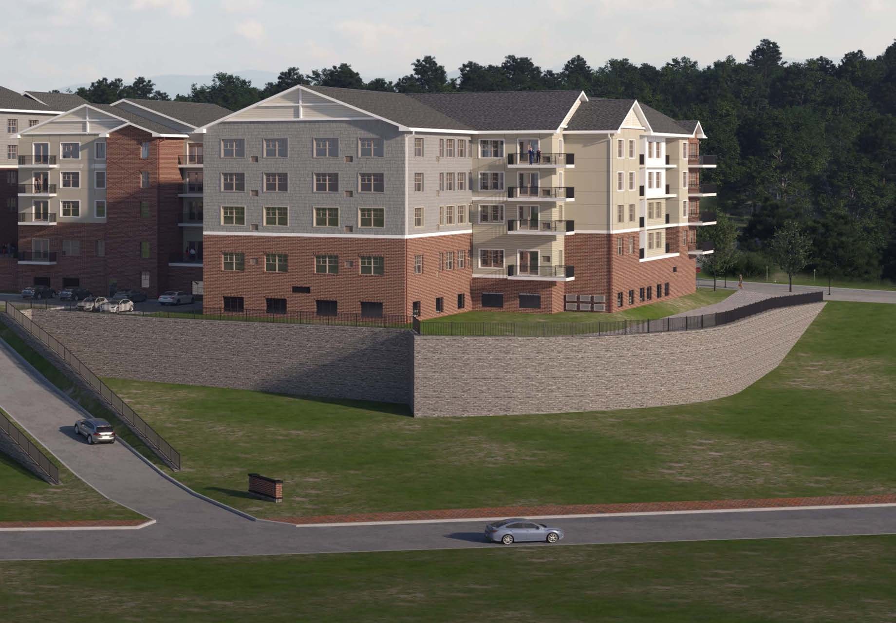 The Summit at Mine Hill — Rear Elevation